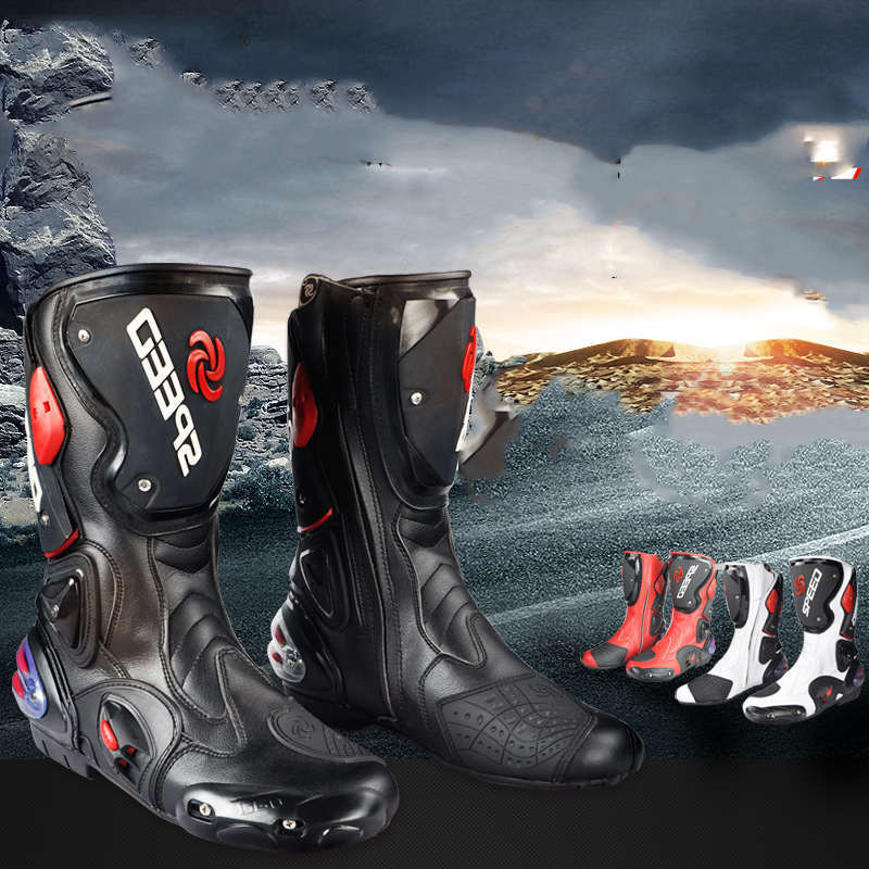 SPEED, Road riding, Racing, motorcycle boots