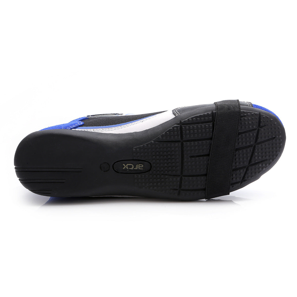Motorcycle Boots, Shoes, Blue Leather, Breathable