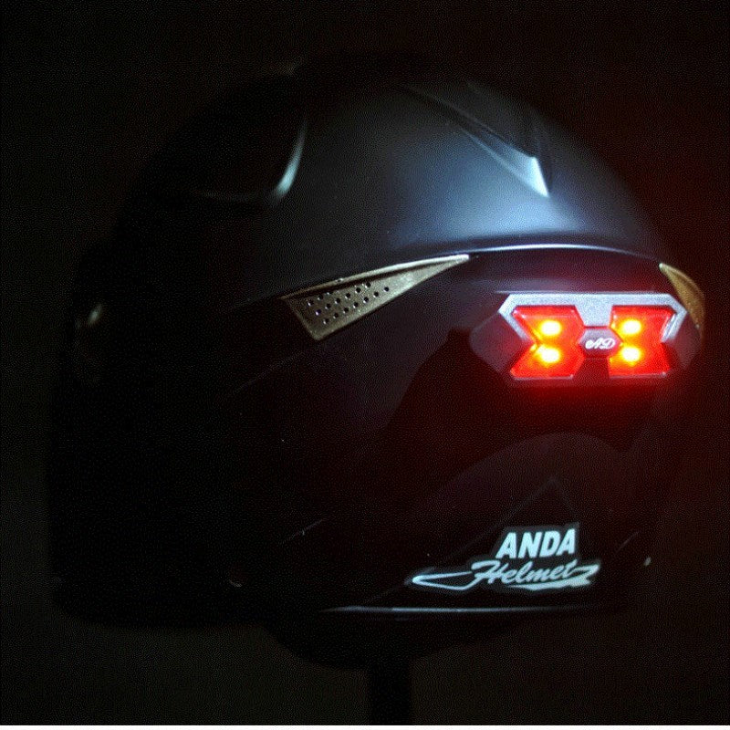 Motorcycle Helmet, Pannier etc......SAFETY Tail light, Visibility light