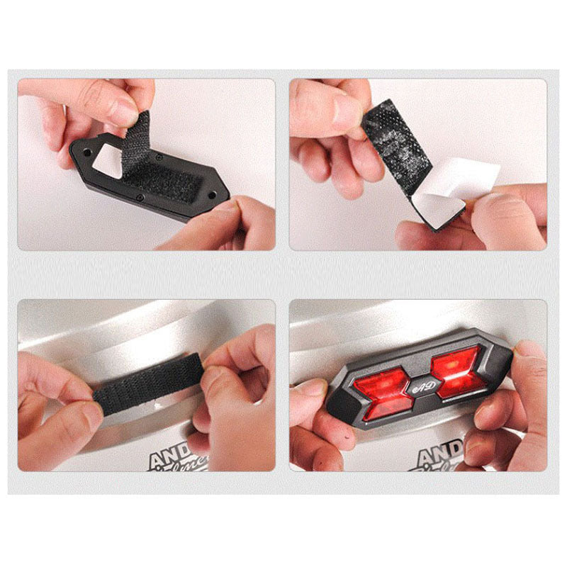 Motorcycle Helmet, Pannier etc......SAFETY Tail light, Visibility light