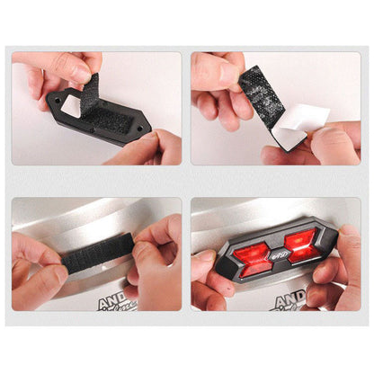 Motorcycle Helmet, Pannier etc......SAFETY Tail light, Visibility light