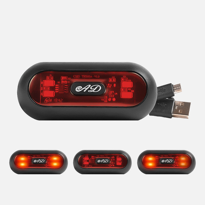 Motorcycle Helmet, Pannier etc......SAFETY Tail light, Visibility light