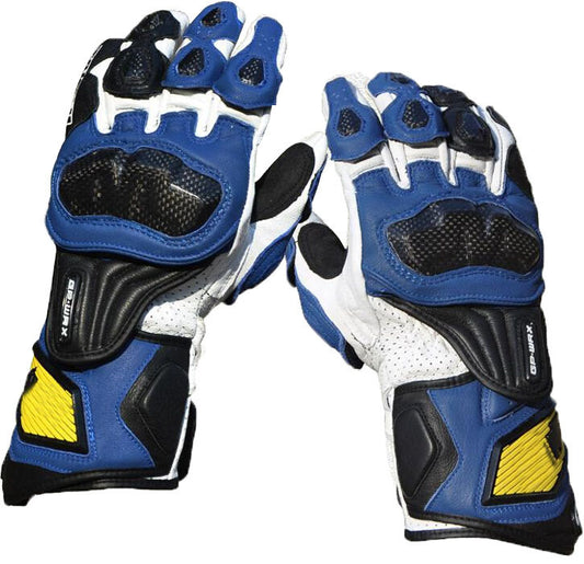 Motorcycle racing / rider gloves