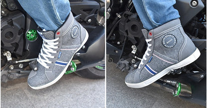 Protective Motorcycle Short Riding Boots