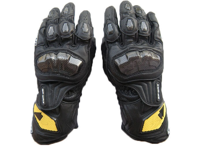 Motorcycle racing / rider gloves