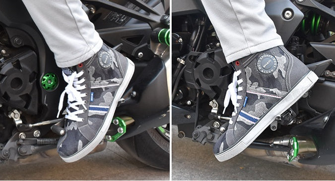 Protective Motorcycle Short Riding Boots