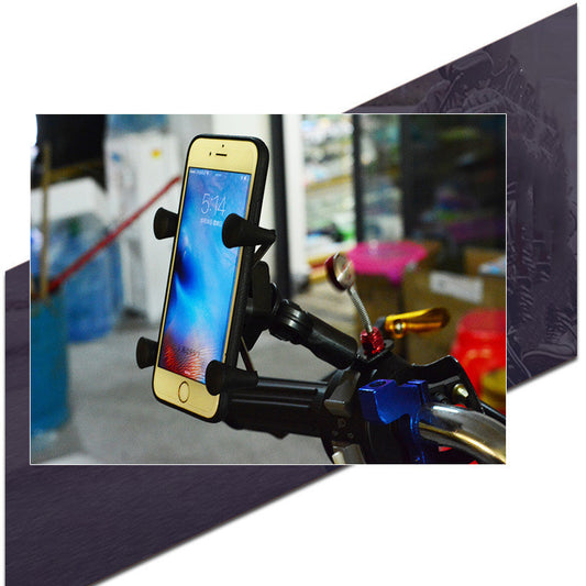 Motorcycle Mobile Phone Holder (with or without charging point)