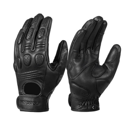 Classic Motorcycle Leather Gloves